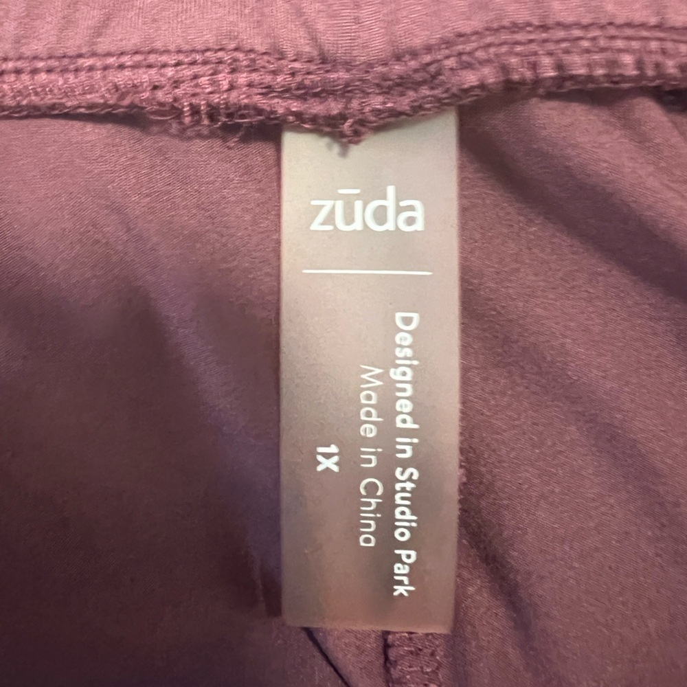 Zuda Women’s 2-Cool Skort size Women’s 1X Color Purple - Picture 5 of 9